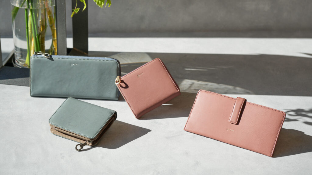 心弾む色、春の開運財布｜genten『アルモニア』4型紹介
