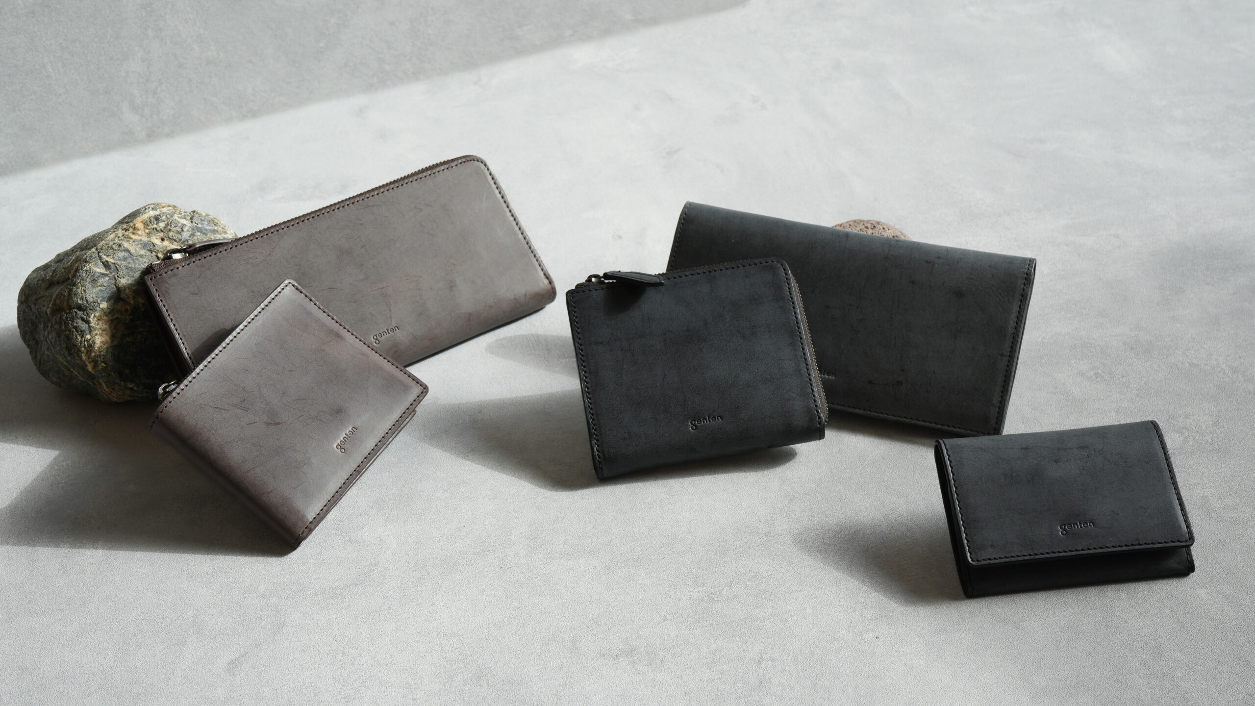 永く使えるミニマリスト財布｜シンプルな本革ウォレット5種【genten】
