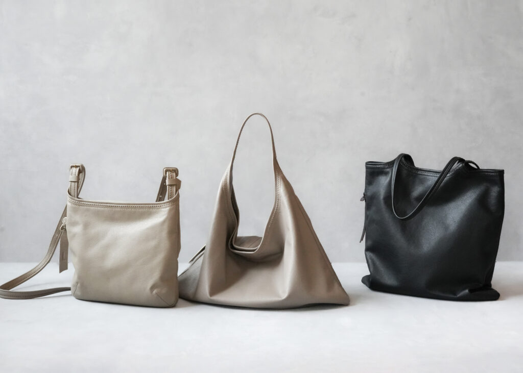 薄いのに適度に自立する構造