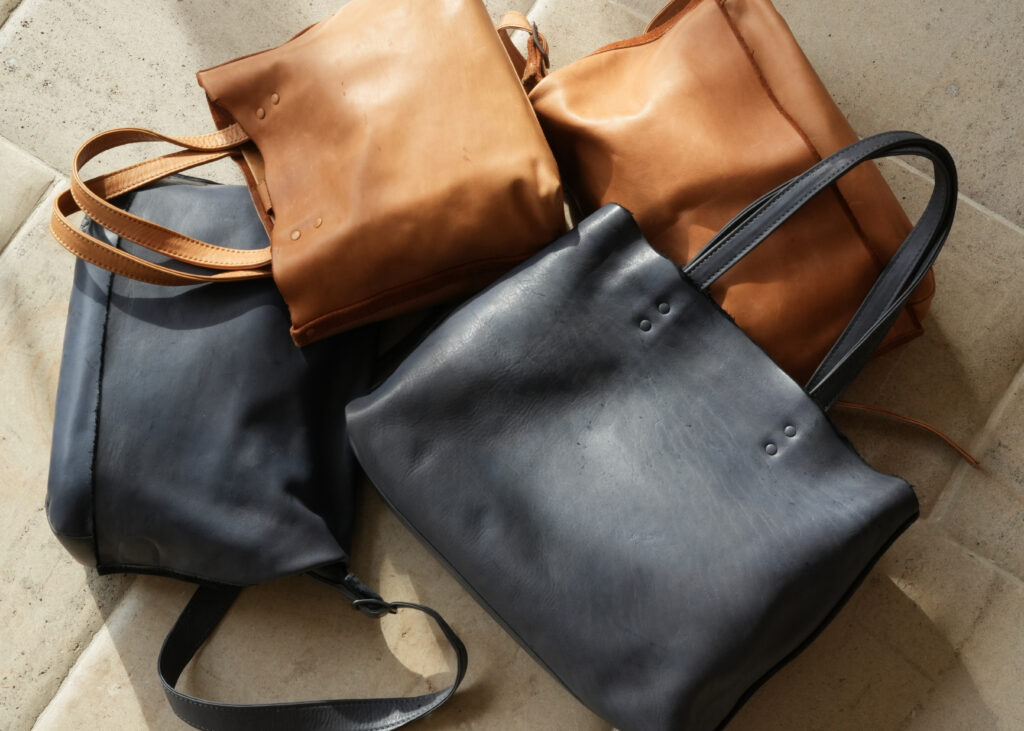 ホースレザーバッグ3型|自然の痕跡を映す新作トートと人気ショルダー新色