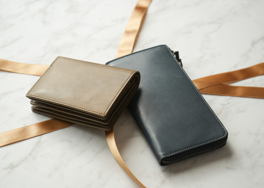 大地を駆けた馬革財布を、バレンタインに