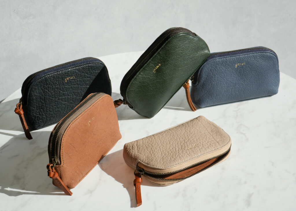 ミニポーチのカラー展開｜全5色、そのうち2色は限定