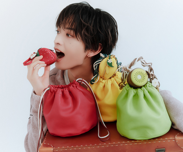 フルーツマーケット 立体チャーム「いちご」